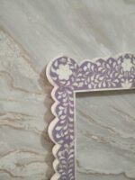 Handmade Bone Inlay Mirror Frame - Image 4
