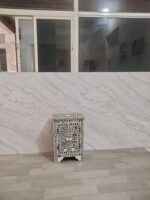 Handmade Bone Inlay Bedside