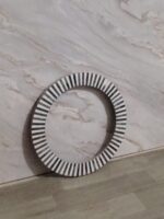 Handmade Bone Inlay Mirror Frame - Image 3