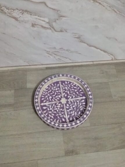Handmade Bone Inlay Tray